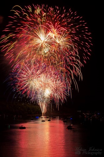 July 3 Fireworks over Norfork Lake